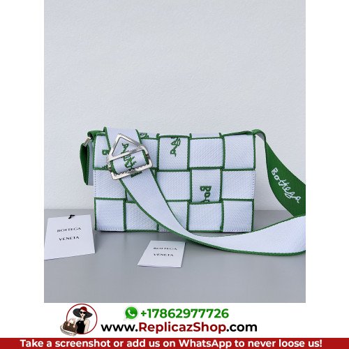 Bottega Veneta Webbing Crossbody Bag-25*15*5CM - Image 3