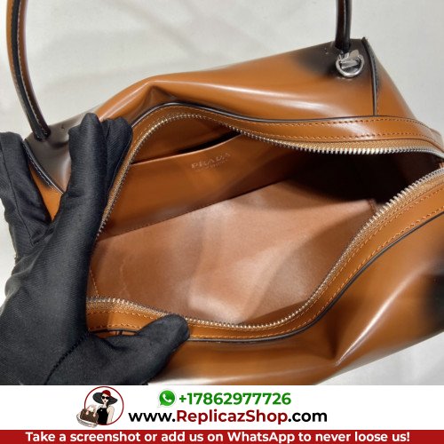 Prada 1BA365 Bowling Bag-31*16*13.5CM - Image 2