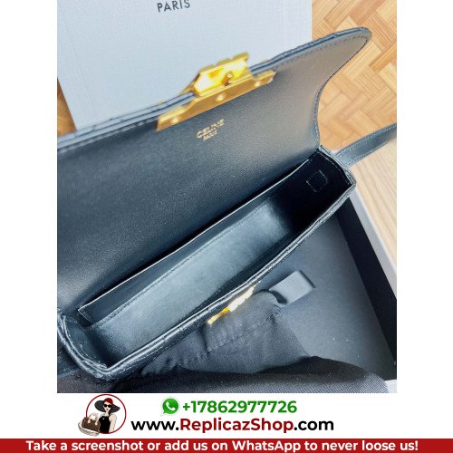 Celine Quilted LambTriomphe Bag-20 X 10 X 4CM - Image 10