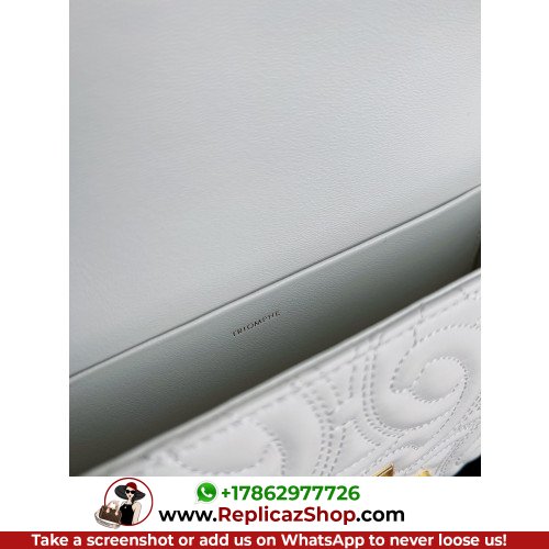 Celine Quilted LambTriomphe Bag-20 X 10 X 4CM - Image 8