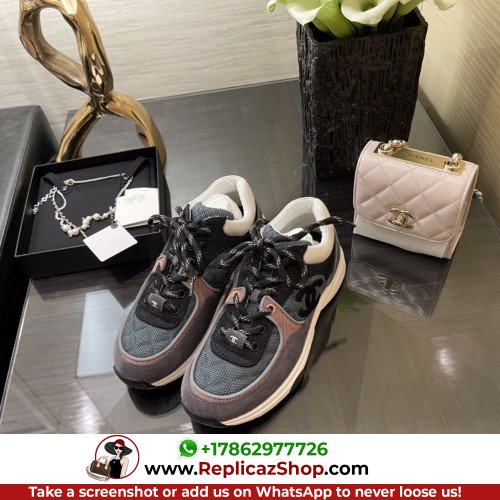 Chanel Low Top Sneakers - Image 3