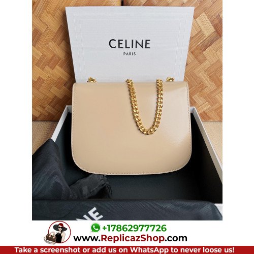 Celine Triomphe Chain square Bag-24.5*17*4CM - Image 4