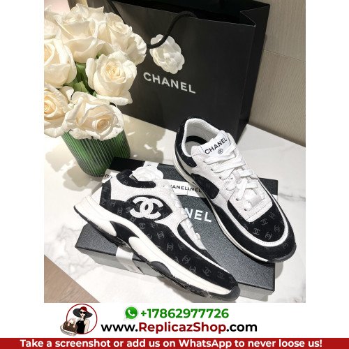 Chanel Low Top Sneakers - Image 4