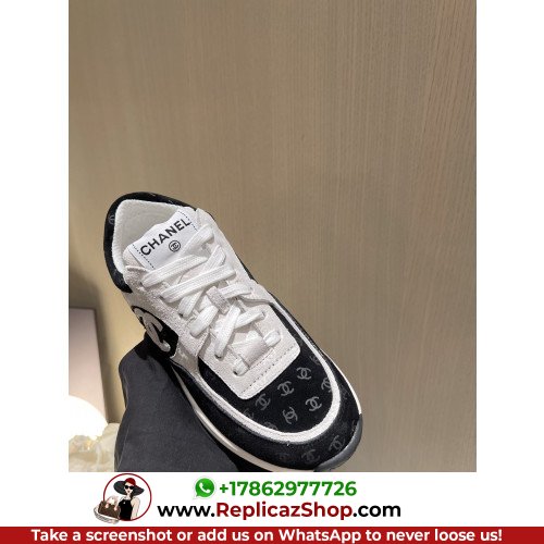 Chanel Low Top Sneakers - Image 6