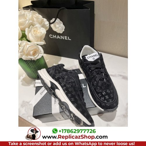 Chanel Low Top Sneakers - Image 5