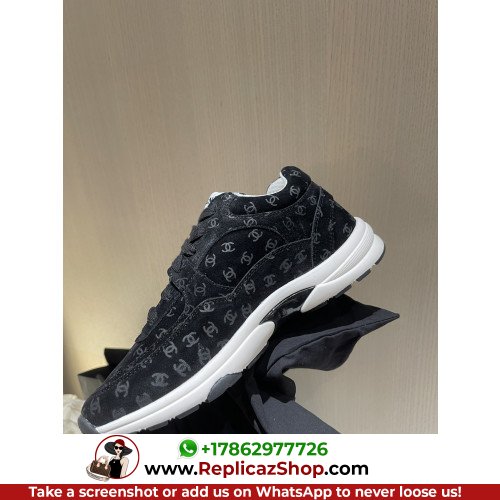 Chanel Low Top Sneakers - Image 2