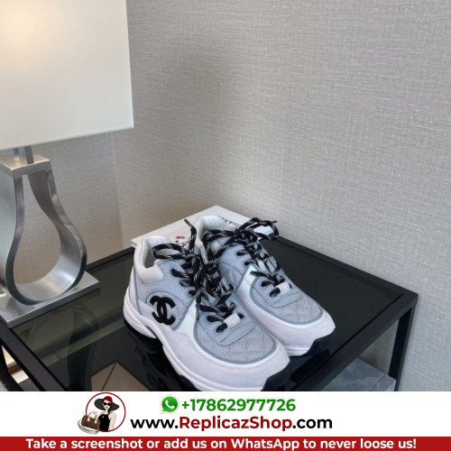 Chanel Low Top Sneakers - Image 4