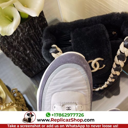 Chanel Low Top Sneakers - Image 3