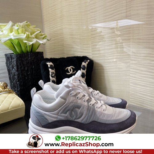 Chanel Low Top Sneakers - Image 5