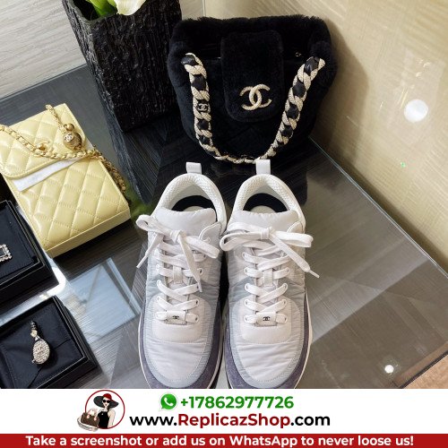 Chanel Low Top Sneakers - Image 6