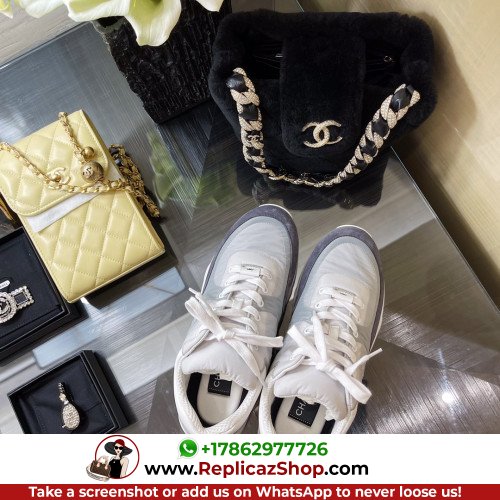 Chanel Low Top Sneakers - Image 7