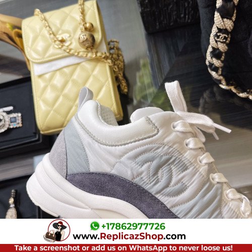 Chanel Low Top Sneakers - Image 9