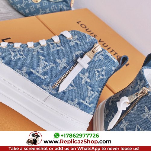 Louis Vuitton High Top Sneakers - Image 3