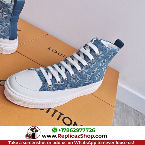 Louis Vuitton High Top Sneakers - Image 5