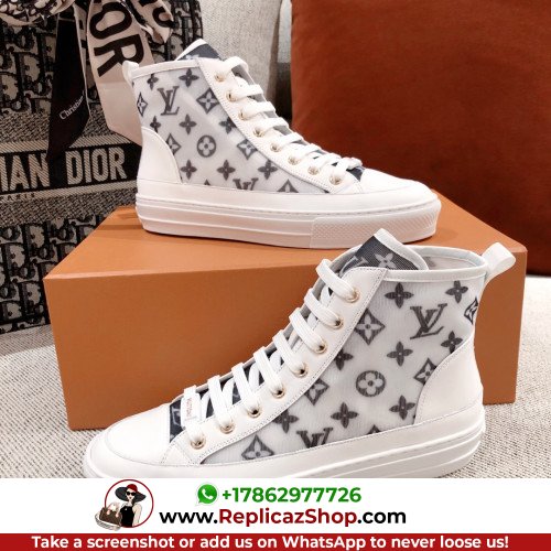 Louis Vuitton High Top Sneakers - Image 2
