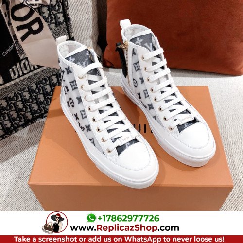 Louis Vuitton High Top Sneakers - Image 4