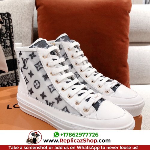 Louis Vuitton High Top Sneakers - Image 9