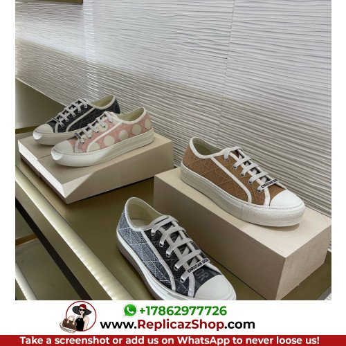 Dior Low Top Sneakers - Image 3