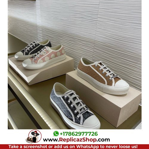 Dior Low Top Sneakers - Image 4
