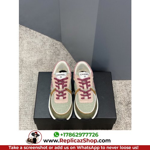 Chanel Low Top Sneakers - Image 3