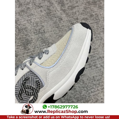 Chanel Low Top Sneakers - Image 4