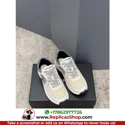 Chanel Low Top Sneakers - Image 9