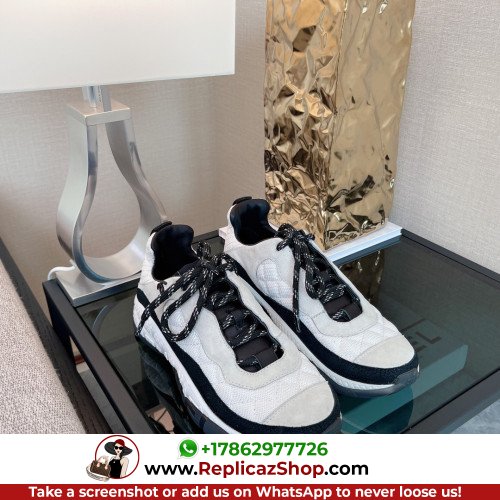 Chanel Low Top Sneakers - Image 3