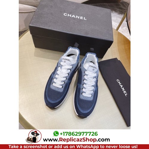 Chanel Low Top Sneakers - Image 4