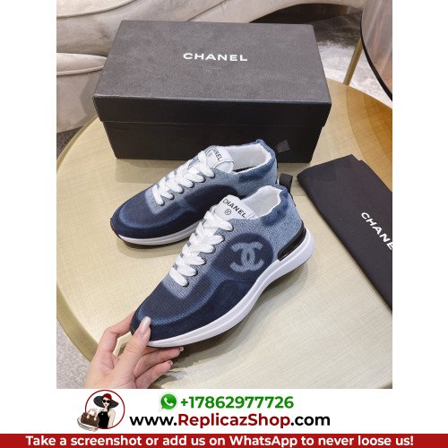 Chanel Low Top Sneakers - Image 10