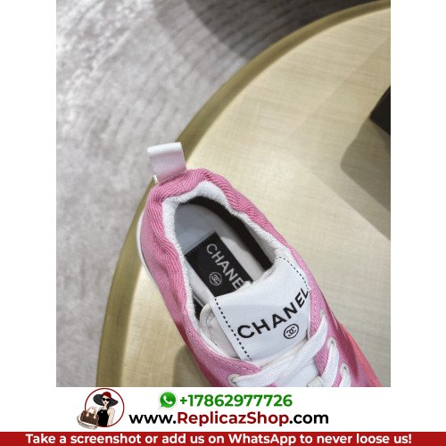 Chanel Low Top Sneakers - Image 4