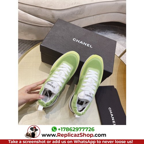 Chanel Low Top Sneakers - Image 4