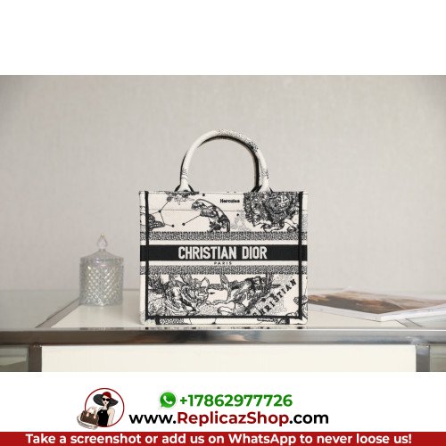 Dior Book Tote Small 26.5cm - Image 4