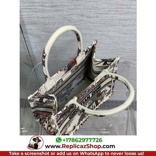 Dior Book Tote Small 26.5cm - Image 9