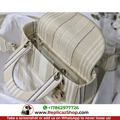 Dior Lady Dior 24cm Medium - Image 7