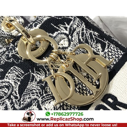 Dior Lady Dior 24cm Medium - Image 5