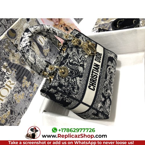 Dior Lady Dior 24cm Medium - Image 9