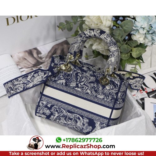 Dior Lady Dior 24cm Medium - Image 8