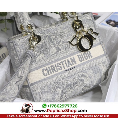 Dior Lady Dior 24cm Medium - Image 3