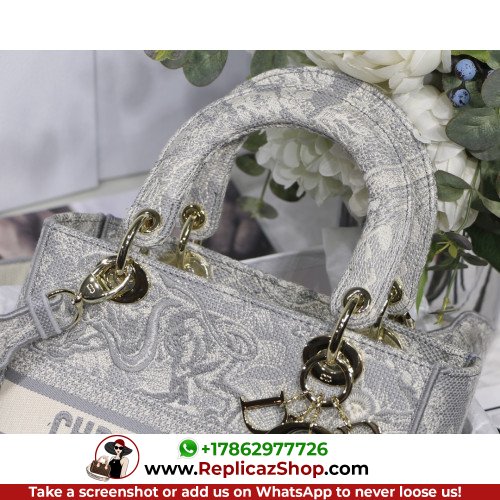 Dior Lady Dior 24cm Medium - Image 6