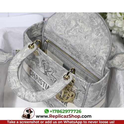 Dior Lady Dior 24cm Medium - Image 7