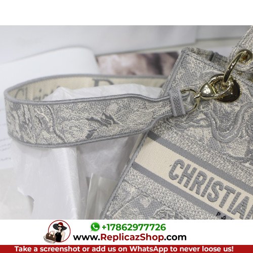 Dior Lady Dior 24cm Medium - Image 8