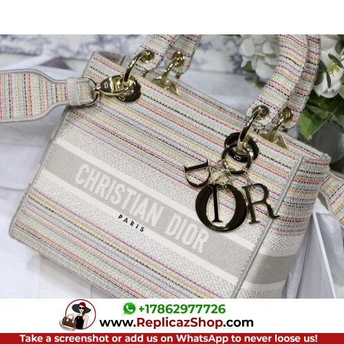 Dior Lady Dior 24cm Medium - Image 6