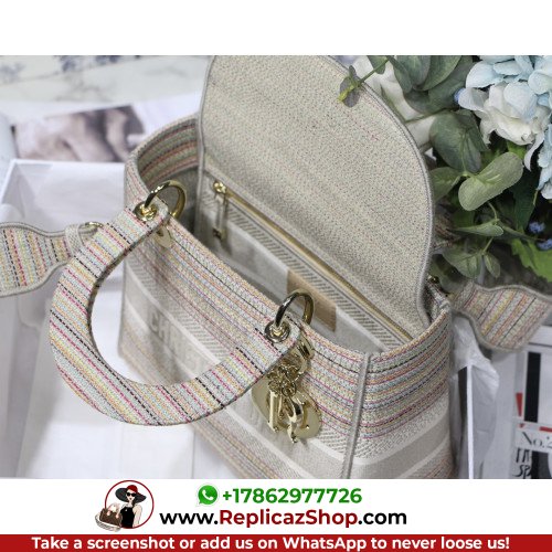 Dior Lady Dior 24cm Medium - Image 7