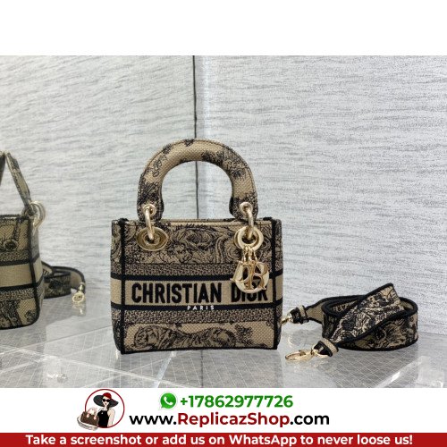 Dior Lady Dior 17cm Mini - Image 3