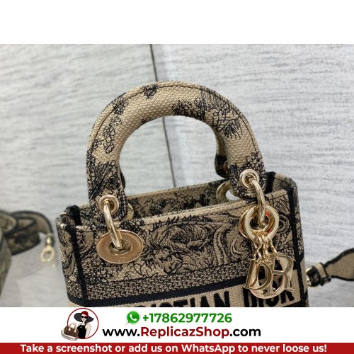 Dior Lady Dior 17cm Mini - Image 5