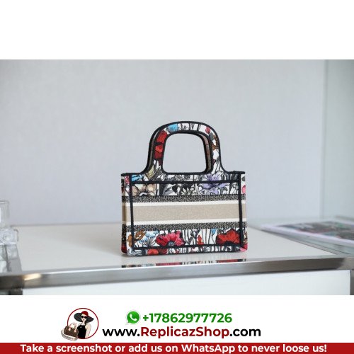 Dior Book Tote Mini 22.5cm - Image 6