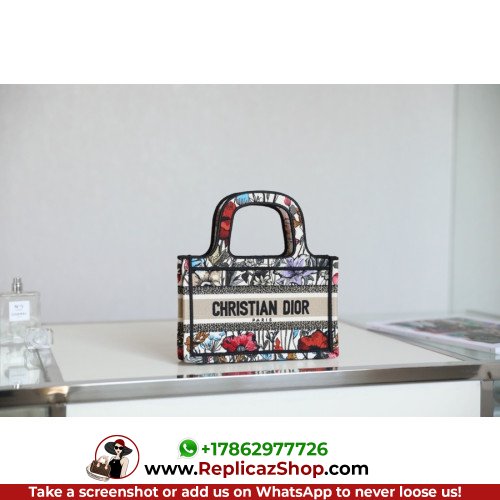 Dior Book Tote Mini 22.5cm - Image 8