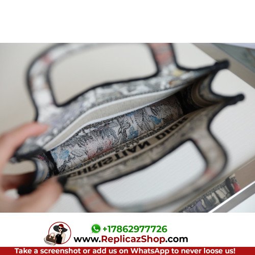 Dior Book Tote Mini 22.5cm - Image 10