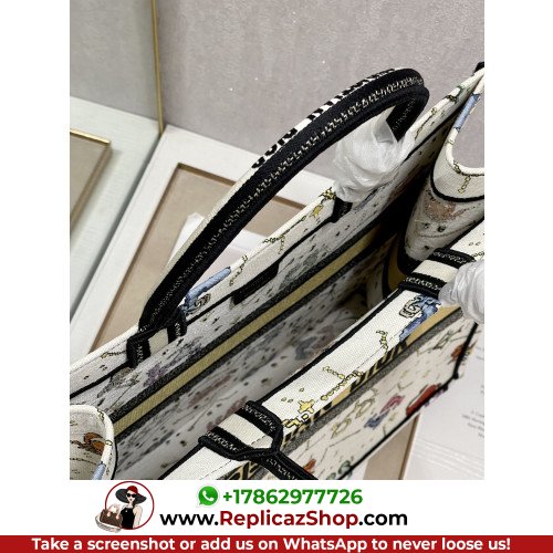 Dior Book Tote Large 42cm - Image 4