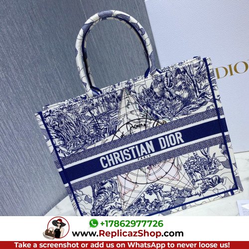 Dior Book Tote Large 42cm - Image 9